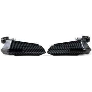 APEBAZY Paramani Moto Universali 22 mm 25 mm 28 mm Paramani Motocross Compatibili con TV Cafe Racer Bobber (Nero)