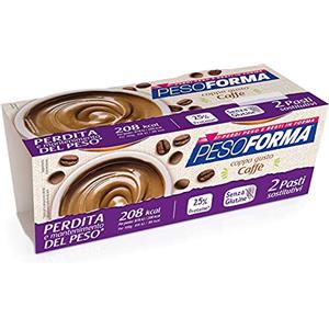 Pesoforma Coppa gusto Caffè, Pasto Sostitutivo per perdita e mantenimento peso, 420g (2 x 210g)