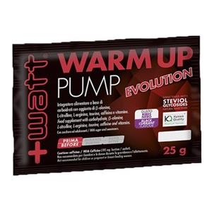 WATT Warm Up Pump Evolution 25g Ribes Nero - Integratore Pre-Workout con Beta-Alanina, L-Citrullina e Caffeina