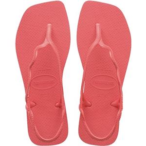 Havaianas - Soleil, Sandali A T Da Donna Eleganti, Resistenti E Confortevoli, Chiusura Posteriore, Cinghie Ondulate E Suola Con Bordi Squadrati