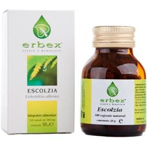 Erbex Escolzia 100 Capsule 380mg - Integratore per Insonnia e Distensione