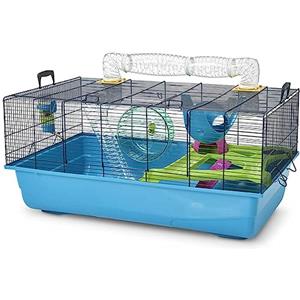 Savic - Gabbia per criceti, 80 x 50 x 50 cm, colore: blu navy
