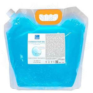 bleu & marine Bretania Gel Conduttore per Corpo e Viso: Radiofrequenza, Microcorrente, Ultrasuoni, Elettrodi, Epilazione Laser, Elettrostimolatore Muscolare, Depilazione IPL - 2000 ml