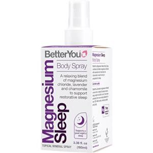 BetterYou Spray Corpo al Magnesio per il Sonno, Con Cloruro di Magnesio Zechstein e Oli Essenziali, Integratore di Magnesio, Ausilio Naturale per Dormire, Senza Olio di Palma, 100 ml (600 Spruzzi)