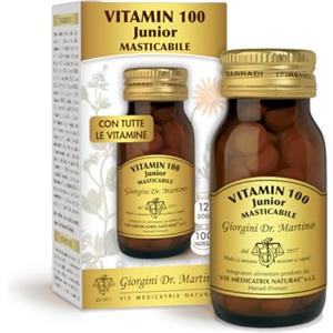 Dr Giorgini VITAMIN 100 JUNIOR PASTIGLIE MASTICABILI - 50 g