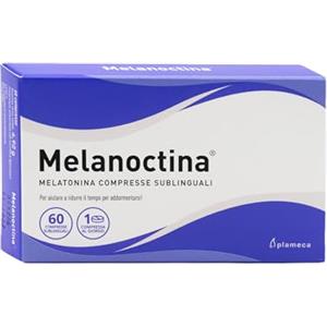 Plameca Melanoctina Compresse - Melatonina per dormire - Rapida dissoluzione - Addormentarsi più velocemente - 60 compresse sublinguali - 1 compressa mezz'ora prima di andare a dormire