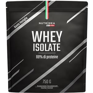 Laboratoires Nutrimea Proteine Whey in Polvere | Gusto Vaniglia | Crescita e Recupero Muscolare | BCAA e EAA | 750 g | 30 Dosi | Nutrimea