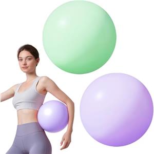 flintronic Yoga Pilates Palla, 2Pezzi 25 CM Palla Pilates Piccola, Palle Fitness, Yoga Fitness Ball, Palle da Ginnastica per yoga, per Esercizi Addominali e Spalla Eserciz di Equilibrio