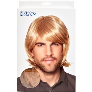 Boland - Parrucca Spike per adulti, acconciatura di capelli sintetici per costume, costumi in maschera per carnevale, halloween e JGA