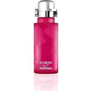 ICEBERG Twice Fuchsia - Eau de Toilette 125 ml, Profumo da Donna dalle Note Floreali Fruttate, Flacone Rosa in Vetro Satinato con Tappo Argento, Design Pop Anni '70 e '80