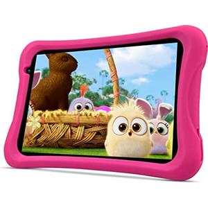 PRITOM Tablet bambini 8 pollici, tablet Android 10, controllo genitori, tablet per bambini, 32 GB ROM, espandibile a 512G, doppia fotocamera, con custodia per tablet per bambini (rosa)