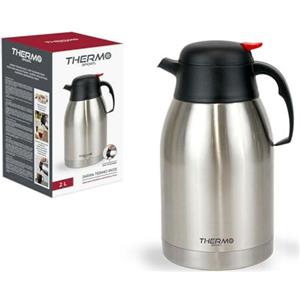Thermosport 205339 Caraffa termica Inox, 2 l, C/Psante