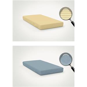 Le vie del cotone, coppia lenzuola sotto con angoli, puro cotone, cm 175x200, bulk pack