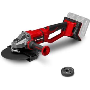Einhell Professional Smerigliatrice angolare a batteria AXXIO 36/230 Q Power X-Change (36 V, 2200 W, 230 mm Ø disco, 70 mm profondità taglio, Brushless, Quick-Fix-Nut, senza disco, senza batteria)
