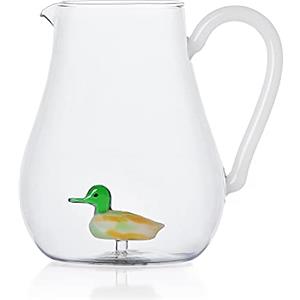 Ichendorf Milano Brocca Anatra | Collezione Animal Farm | 175 cl | Vetro Borosilicato | Fatto a Mano