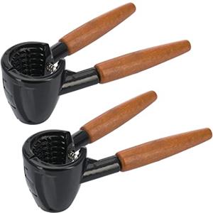 Westmark Sieger 332622E3-2 pinze per spumante, lunghezza: 16,8 cm, in alluminio, colore: Nero/Marrone, Nero/Marrone, 2 pezzi