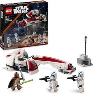 LEGO Star Wars La Fuga del BARC Speeder, Giocattolo da Costruire dal Film The Mandalorian, Giochi per Bambini da 8 Anni con il Personaggio di Grogu (Baby Yoda) e la Minifigure di Kelleran Beq 75378
