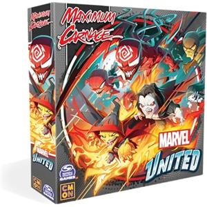 Asmodee Marvel United - Maximum Carnage, Espansione Gioco da Tavolo, 14+ Anni, 1-5 Giocatori, Edizione in Italiano