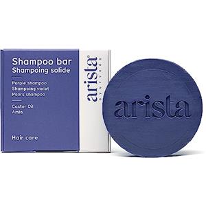 Arista ayurveda Arista Shampoo solido antigiallo, Shampoo viola antigiallo, all'olio di ricino & polvere di frutta Amla & tonico, Shampoo capelli biondi & bianchi