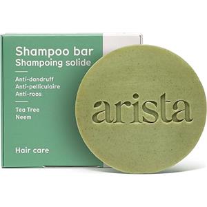 Arista ayurveda Arista Shampoo Solido Antiforfora Purificante | Polvere di Foglie di Neem e Arnica & Tea Tree | Senza Solfati Siliconi Parabeni | Per Uomo e Donna