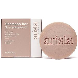 Arista ayurveda Arista Shampoo Solido per Capelli Ricci | Senza Solfati Siliconi Parabeni | All'Olio di Mandorle Dolci, Polvere di Reetha e Burro di Karitè | Idratante e Vegano
