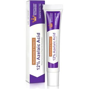 BUTBU Acido Azelaico, 12% Azelaic Acid Serum, Acido Salicilico Viso, Equilibrio Dell'Olio Della Pelle, Removes Acne, Redness Brightening Face Skin Care for All Skin