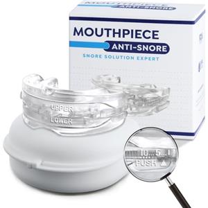 ACWOO Bite-Bruxismo, Professionale Bite Dentale Notturno, Bite Notturno Antirussamento per Uomini e Donne, Dispositivi Anti Russamento Adatto Alla Maggior Parte Delle Bocche