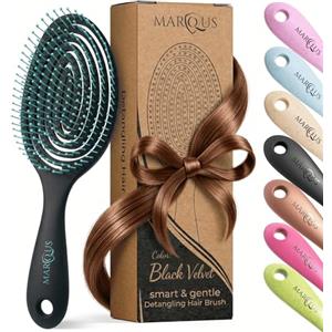 marQus Spazzola Districante Per Capelli - Materiali a Base Vegetale Biodegradabile - 1 Pezzo