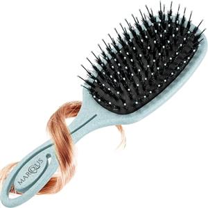 marQus Spazzola con setole di cinghiale - Districante professionale con pad ergonomico, ideale per ogni tipo di capelli. Setole naturali per una cura delicata e risultati perfetti