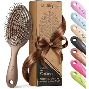 marQus Spazzola Districante Per Capelli - Materiali a Base Vegetale Biodegradabile - 1 Pezzo