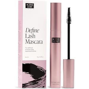 Activeluxe cosmetics Active Luxe Define Lash Mascara - Mascara Ipoallergenico Occhi Sensibili - Allungante e Volumizzante Nero per Ciglia Definite e Naturali - 8 g