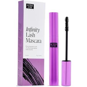 Activeluxe cosmetics Active Luxe Infinity Lash Mascara - Ciglia Infinitamente Lunghe - Vegan e Cruelty-Free Mascara Volumizzante e Allungante, Durata 24 ore - 10.5 ml