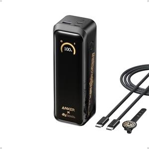 Anker Prime Black Myth Powerbank: Edizione Wukong, Caricatore Portatile da 20.100 mAh con 3 Porte 220 W, Ricarica Bidirezionale, TSA, Ctrl con App, per MacBook, iPhone Serie 17/16 ecc. (Base Esclusa)