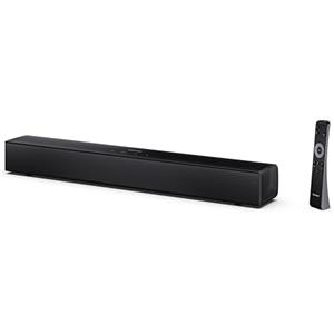 Sharp HT-SB121 Soundbar 2.0 Bluetooth con HDMI ARC/CEC, riproduzione USB e potenza totale 120 W, 55 cm, nero
