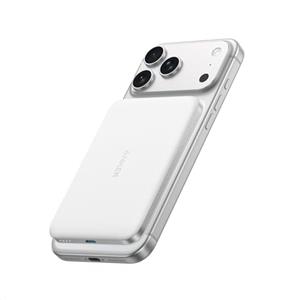 Anker Nano Power Bank Magsafe 5000 mAh, Certificato Qi2 da 15W Batteria Magnetica Ultra Sottile, Caricabatterie Portatile Ultra Veloce, Design Ergonomico, Solo per iPhone 17 Pro Max Air/Serie 16-12