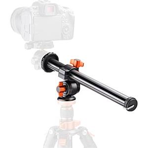 K&F Concept Camera Treppiede Braccio Stand Fixable Multi-Angle Center Colonna di estensione del braccio 32cm Lunghezza, Capacità di carico di 5 kg
