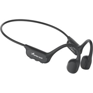 ANSTEN Casque Conduction Osseuse Bluetooth 6.0, Étanche IPX8 Écouteur Conduction Osseuse avec Réduction de Bruit AI, Casque sans Fil Oreille Ouverte pour Course, Cyclisme