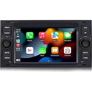 AWESAFE 7 Pollici Android 2G+32GB Autoradio 2 Din per Ford Focus Fiesta Kuga C/S-Max Fusion Transit Galaxy Mondeo (2005-2007) Car Radio con CarPlay Android Auto Bluetooth Vivavoce (Senza lettore CD)