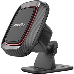 APPS2Car Supporto Cellulare Auto Magnetico, APPS2Car 360° Supporto Magnetico Telefono Auto per Cruscotto, Universale del Porta Cellulare da Auto, Compatibile con iPhone 11 Pro XS Max XS X 8 Samsung Oneplus ecc