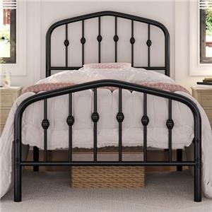 Yaheetech Struttura Letto Singolo Moderno in Metallo con Testiera Rete a Doghe per Camera 90 × 190 cm