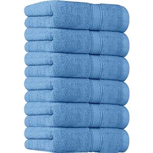 Utopia Towels - Asciugamani premium - 100% cotone pettinato filato ad anello, ultra morbidi e altamente assorbenti, extra large spessi 41 x 71 cm, asciugamani di qualità da hotel e spa (confezione da