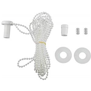 Victoria M. Catena di Regolazione per Tende a Rullo Doppie Klemmfix, 300 cm, Accorciabile, Bianco