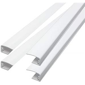 Victoria M. Guide Laterali per Tenebra Tenda a Rullo Oscurante e Tenda a Rullo Oscurante Termica, Bianco, 4 Pezzi da 80 cm