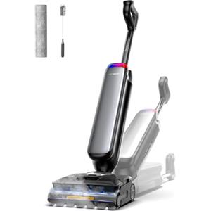 Tineco Floor One S9 Artist Steam Pro Lavapavimenti a Vapore 2-in-1 Tecnologia con Display LCD HyperSteam a 160℃ con Tecnologia, Fino a 90 minuti di autonomia Design DualBlock anti-groviglio