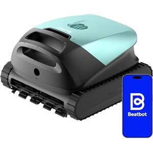 Beatbot (2026 Nuovo)Beatbot Sora 10 robot piscina pareti e fondo, Linea d'acqua,Piattaforme, robot piscina senza fili, 25700 LPH, Parcheggio automatico, Capacità 5L, piscine fuori terra/interrate,Verde Menta