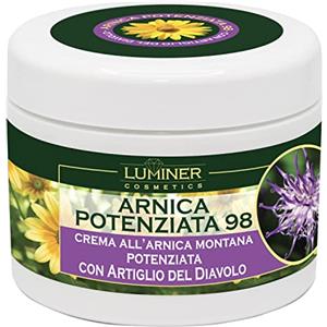 Luminer Arnica per Cavalli Uso Umano 200ml LUMINER, Arnica Gel Forte 98 Potenziata, Crema Arnica Forte Montana e Artiglio del Diavolo Forte, Formula Naturale Concentrata ad Azione Intensa Made In Italy