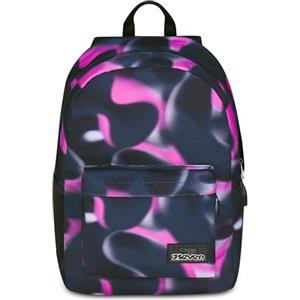 Seven Zaino Scuola Ischoolpack, Rosa, Zaino Americano con Power Bank Integrato e Tasca Porta Tablet, Scuola, Bambini e Ragazzi