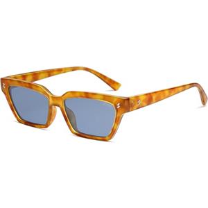 SOJOS Occhiali da sole polarizzati di tendenza da gatto donne uomini occhiali da sole retro vintage classici con protezione UV400 SJ2381