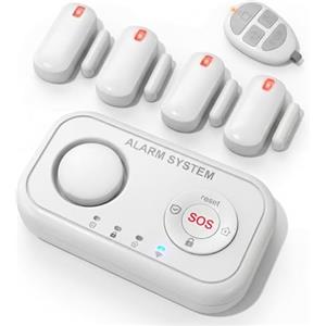 YISEELE Allarme Casa Senza Fili: Antifurto casa con Centrale 120dB e Controllo APP Gratuita - Proteggi famiglia e beni dagli intrusi in tua assenza - Salvavita Anziani - Compatibile Alexa & Google