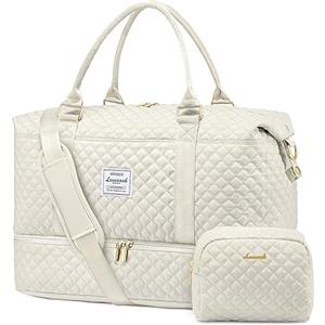 LOVEVOOK Borsa da Viaggio Donna Borsone Palestra Donna Bagaglio a Mano Easyjet Cabin Bag Weekend Travel Duffel Gym Bag con Organizer Valigia Grande Borsa Parto Ospedale Mamma Nascita per Aereo Sauna